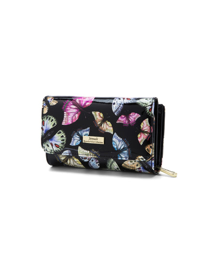 IMPERIA  MEDIUM PATENT LEATHER WALLET WITH RFID-WSF2902