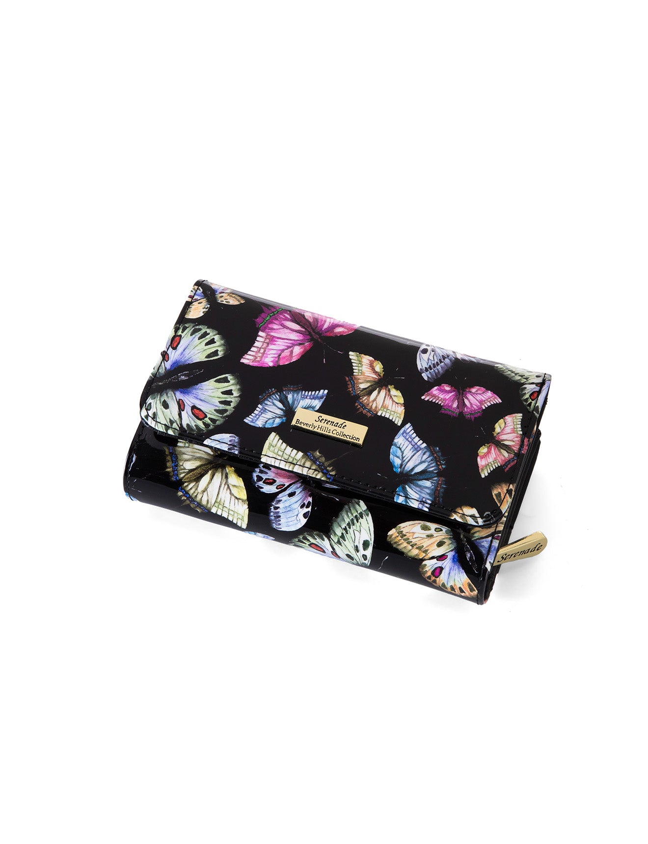 IMPERIA  MEDIUM PATENT LEATHER WALLET WITH RFID-WSF2902