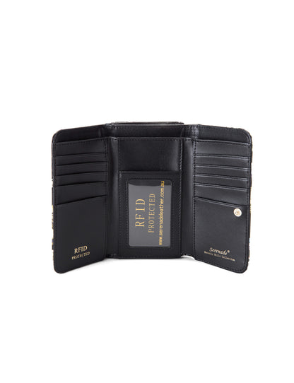 IMPERIA  MEDIUM PATENT LEATHER WALLET WITH RFID-WSF2902