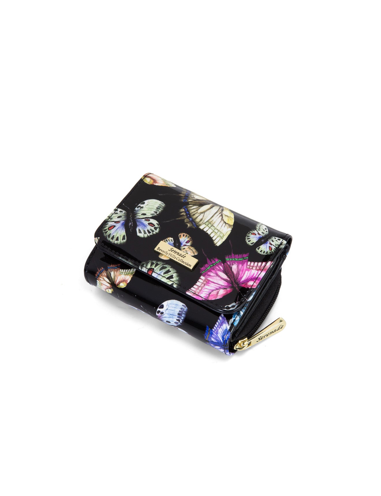 IMPERIA SML PATENT LEATHER WALLET WITH RFID-WSF2903