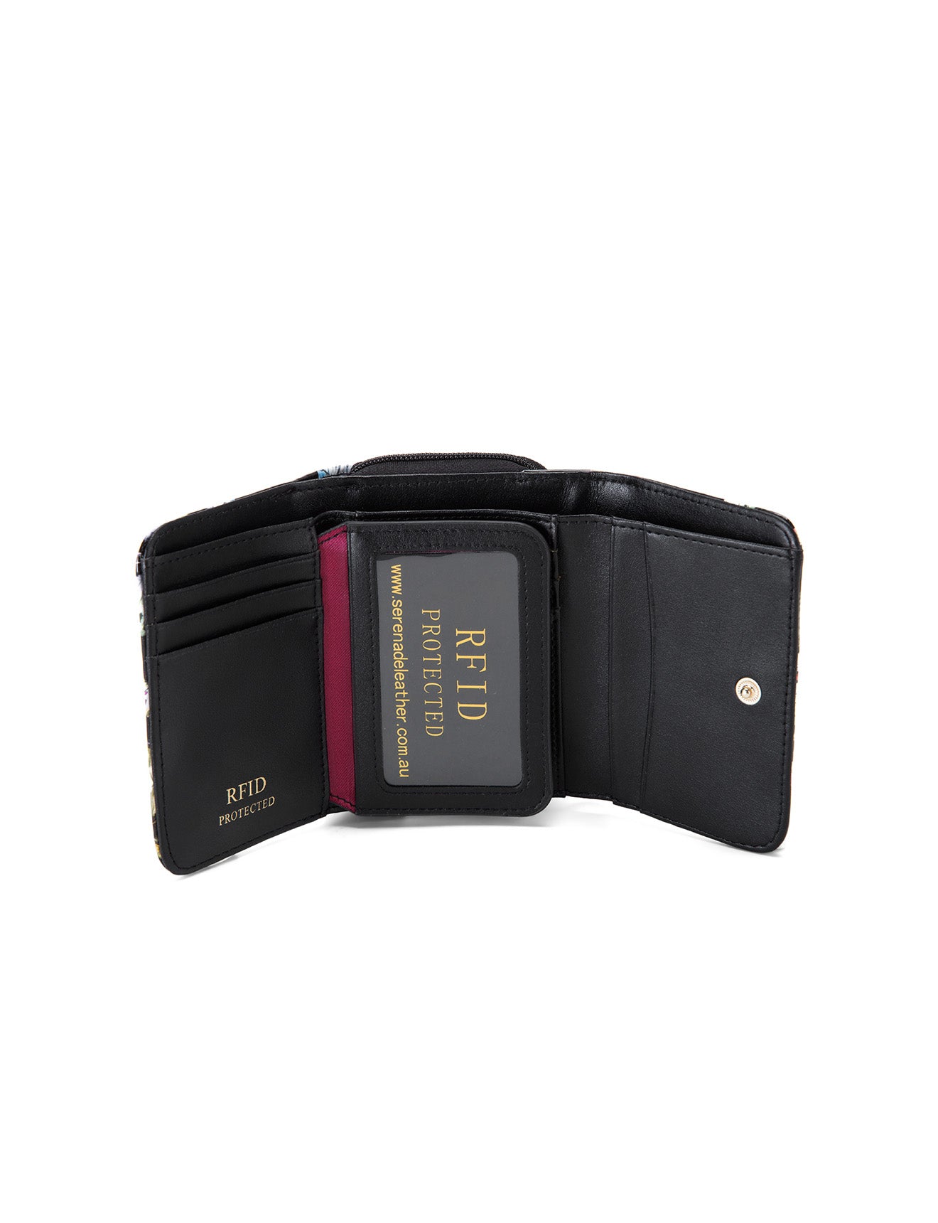 IMPERIA SML PATENT LEATHER WALLET WITH RFID-WSF2903