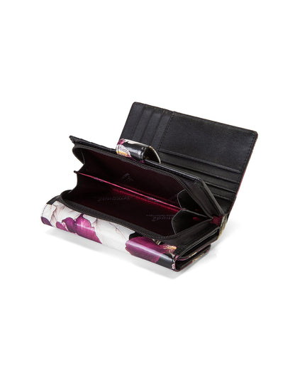 CHARLOTTE  MEDIUM PATENT LEATHER WALLET WITH RFID- WSF3002