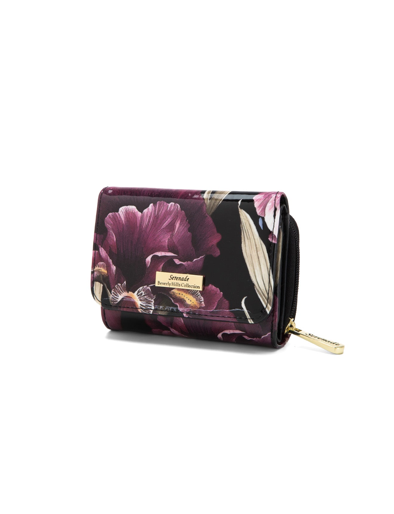 CHARLOTTE SML PATENT LEATHER WALLET WITH RFID-WSF3003
