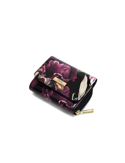 CHARLOTTE SML PATENT LEATHER WALLET WITH RFID-WSF3003