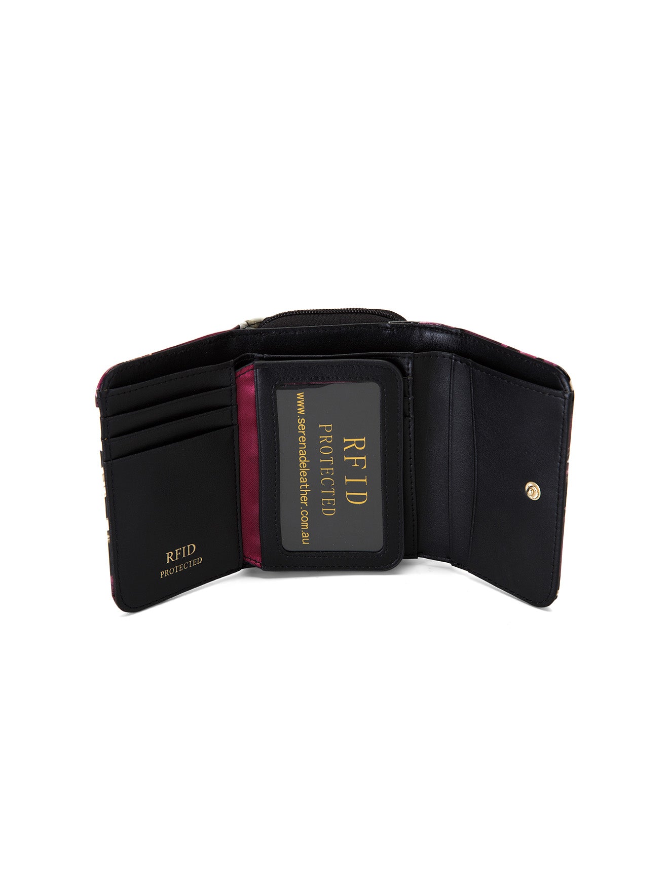 CHARLOTTE SML PATENT LEATHER WALLET WITH RFID-WSF3003