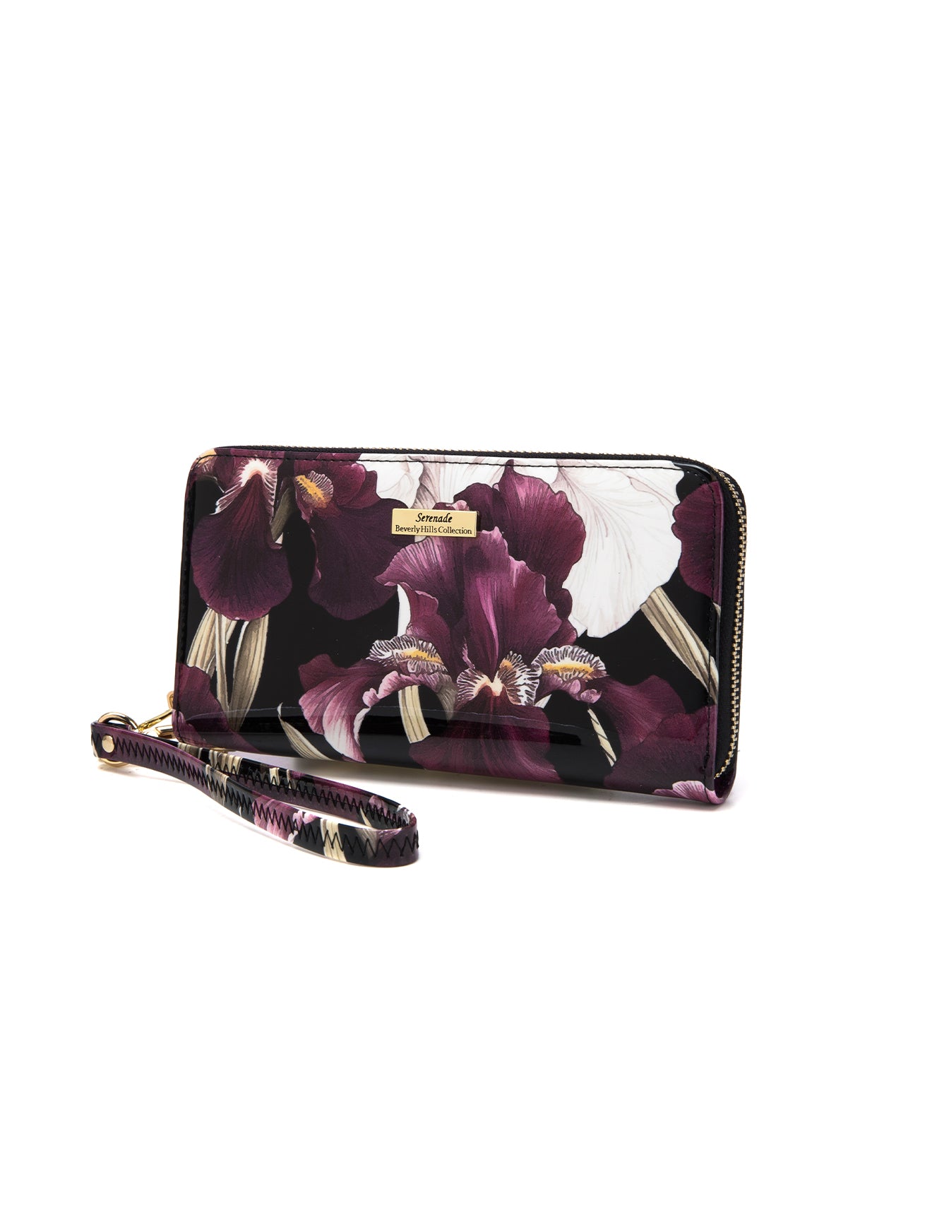 CHARLOTTE ZIP AROUND LEATHER RFID WALLET-WSF3016