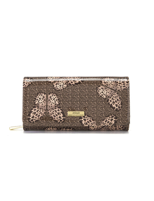 BINDI LARGE  PATENT LEATHER WALLET WITH RFID-WSF3101