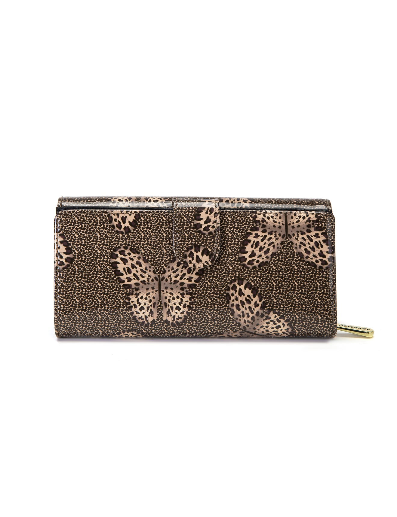 BINDI LARGE  PATENT LEATHER WALLET WITH RFID-WSF3101