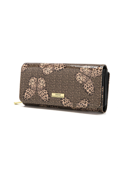 BINDI LARGE  PATENT LEATHER WALLET WITH RFID-WSF3101