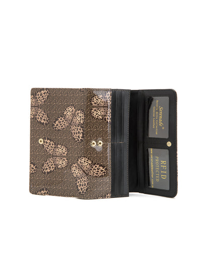 BINDI LARGE  PATENT LEATHER WALLET WITH RFID-WSF3101