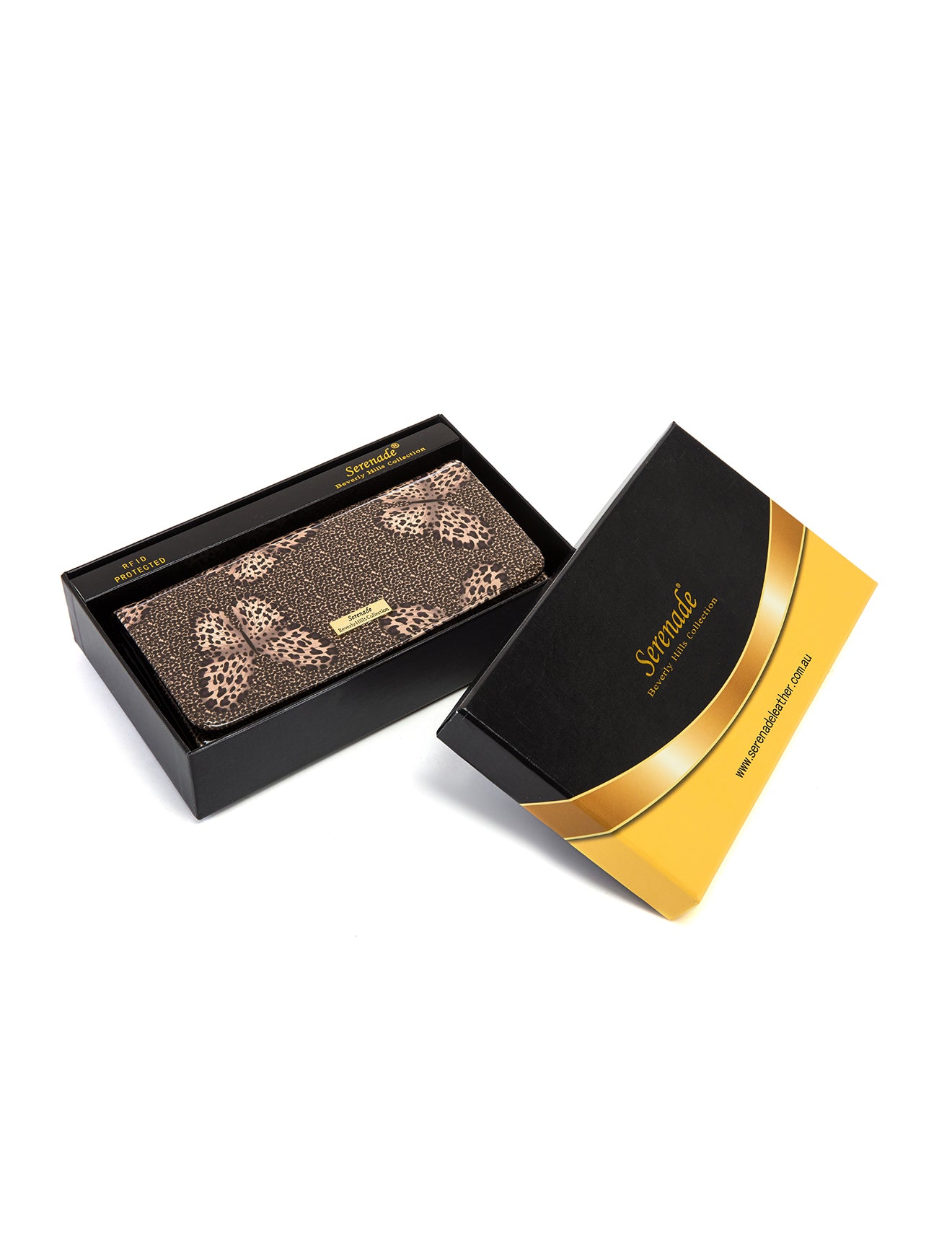 BINDI LARGE  PATENT LEATHER WALLET WITH RFID-WSF3101