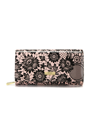 CORSETTE LARGE  PATENT LEATHER WALLET WITH RFID-WSF3201