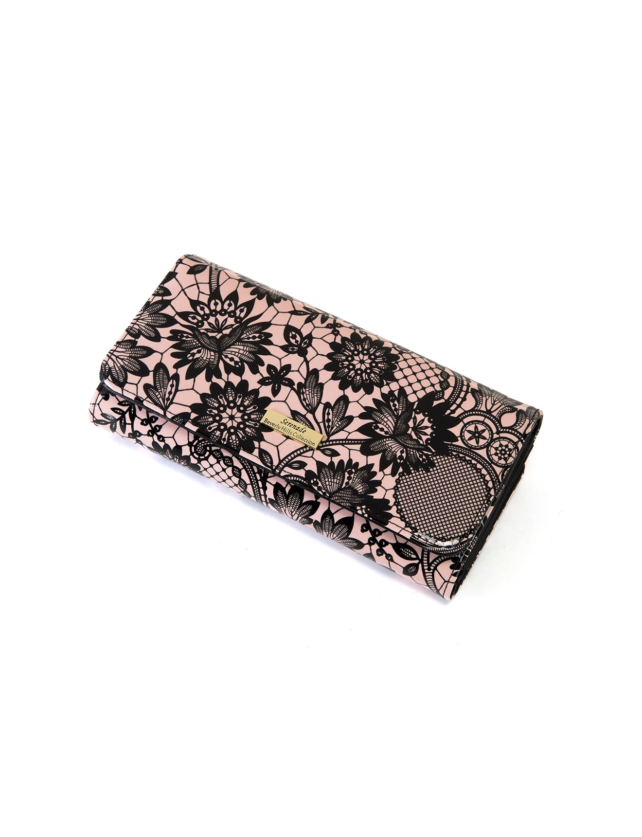 CORSETTE LARGE  PATENT LEATHER WALLET WITH RFID-WSF3201