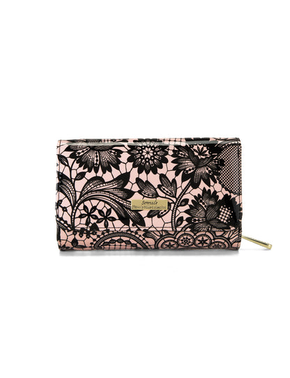 CORSETTE MEDIUM PATENT LEATHER WALLET WITH RFID-WSF3202
