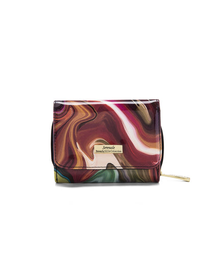 AURORA SML PATENT LEATHER WALLET WITH RFID-WSF3303