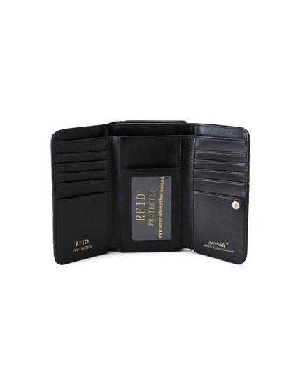 LISSE MEDIUM PATENT LEATHER WALLET WITH RFID-WSF3702