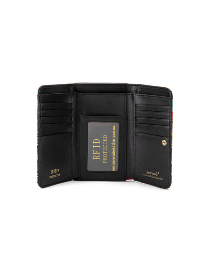 AMAZON MEDIUM PATENT LEATHER WALLET WITH RFID- WSF3902