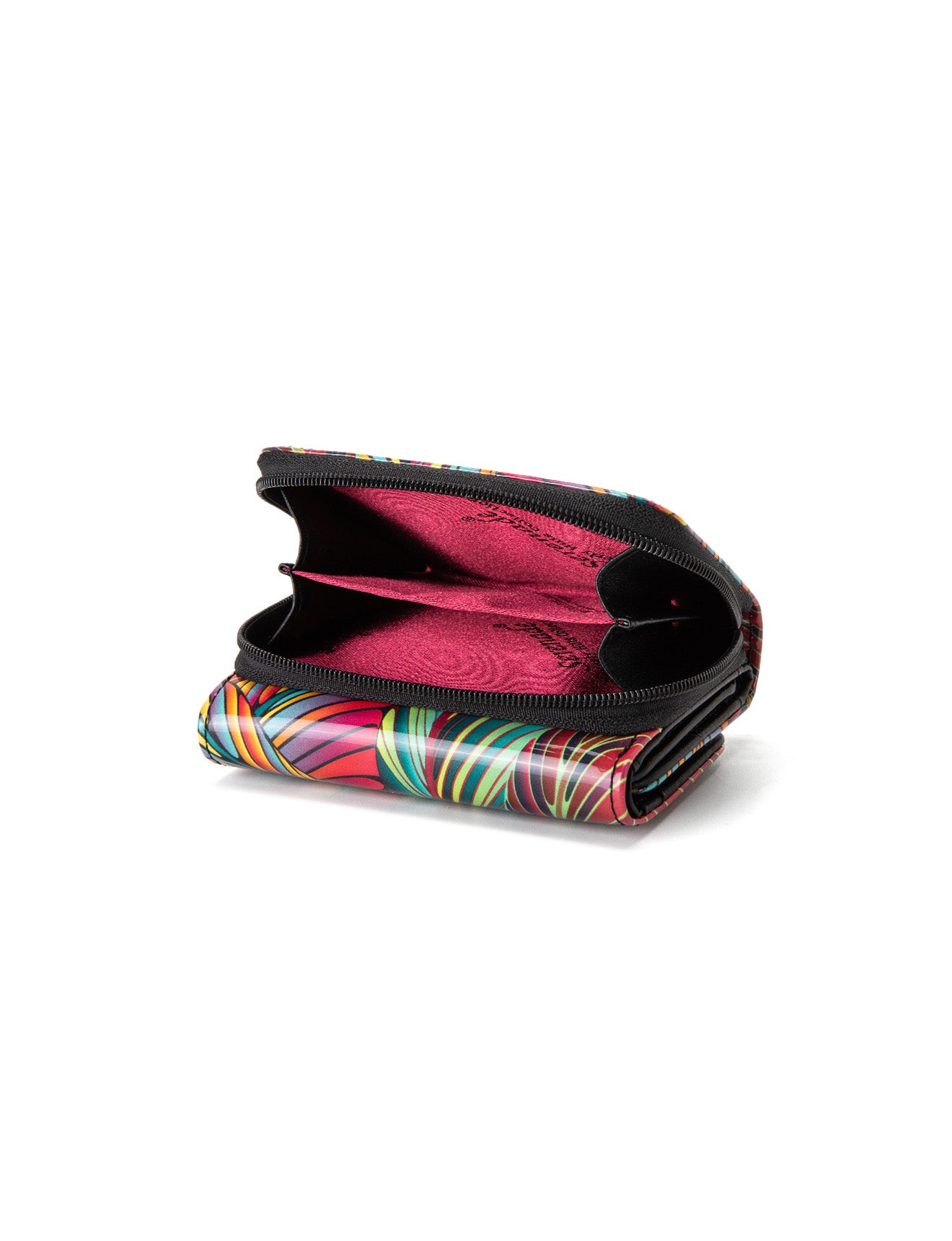 AMAZON SML PATENT LEATHER WALLET WITH RFID- WSF3903