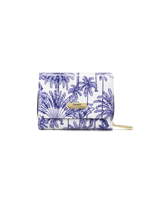 PALMS SML PATENT LEATHER WALLET WITH RFID- WSF4003