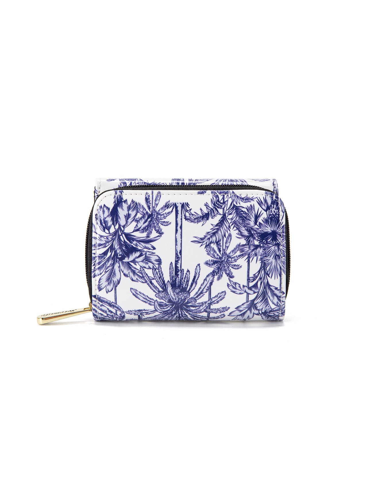 PALMS SML PATENT LEATHER WALLET WITH RFID- WSF4003