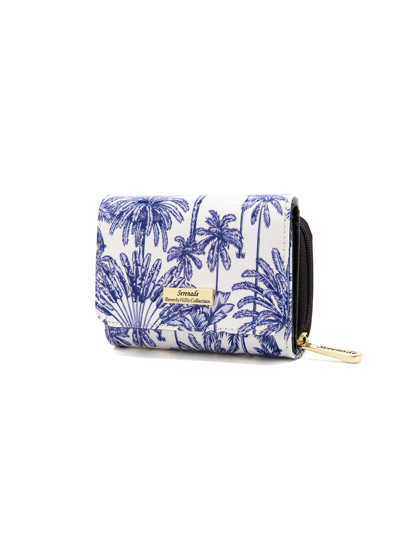 PALMS SML PATENT LEATHER WALLET WITH RFID- WSF4003