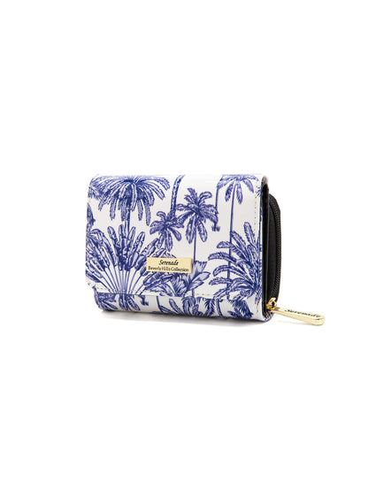 PALMS SML PATENT LEATHER WALLET WITH RFID- WSF4003