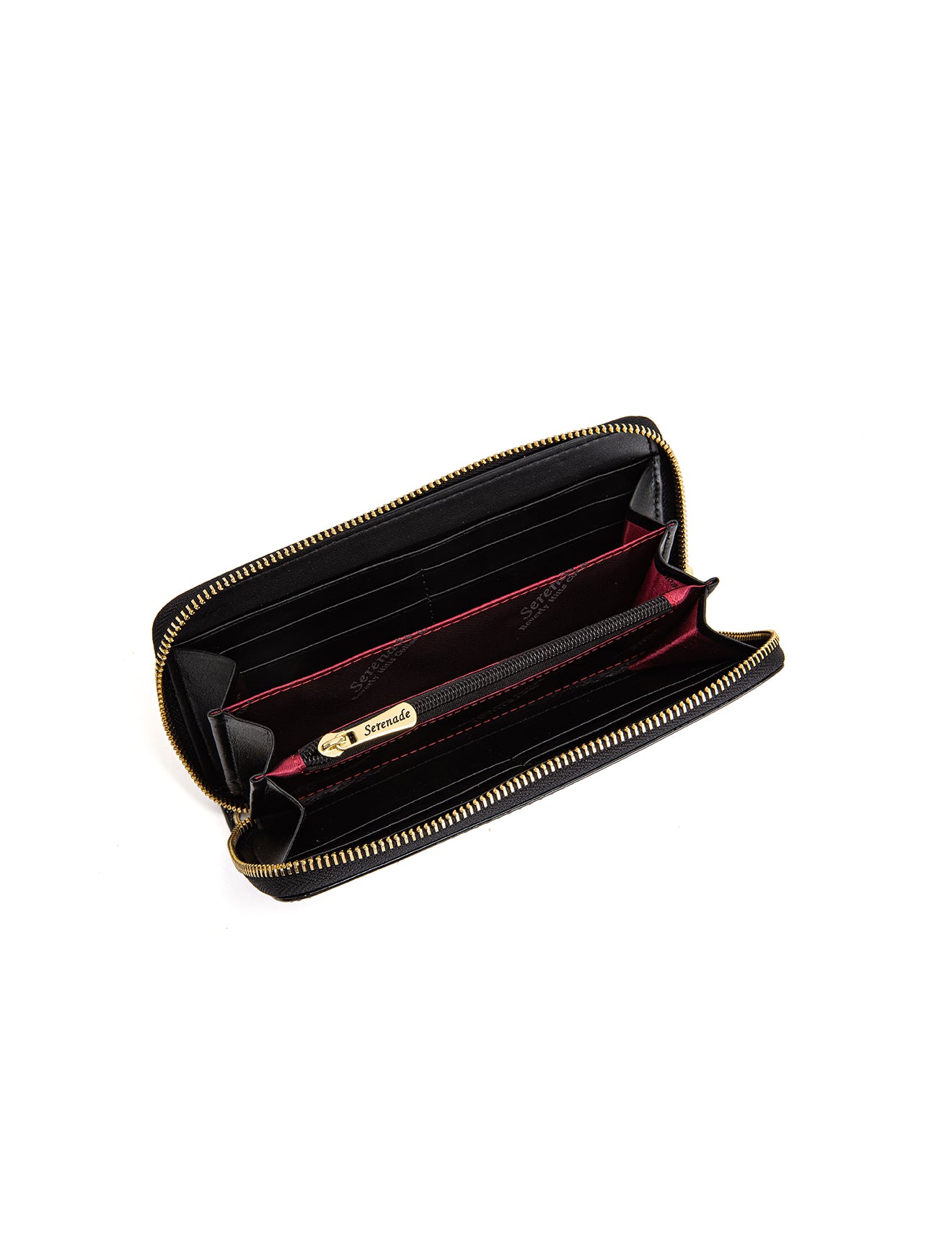 AMBRETTA ZIP AROUND LEATHER RFID WALLET- WSF4316