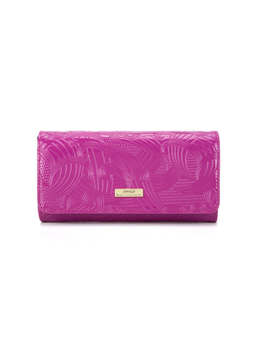 AMIRA LARGE  PATENT LEATHER WALLET WITH RFID-WSF4501-MAG- NEW IN