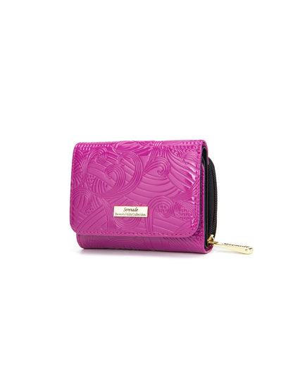 AMIRA SML PATENT LEATHER WALLET WITH RFID- WSF4503-MAG