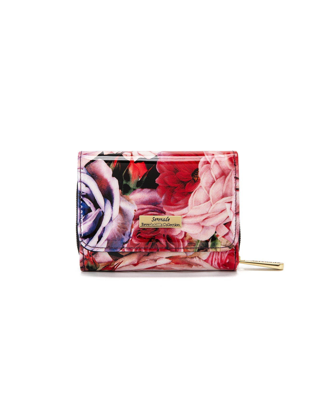 ROSEMARIE SML PATENT LEATHER WALLET WITH RFID- WSF4703