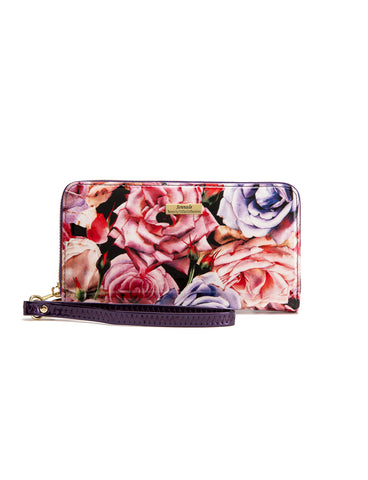 ROSEMARIE ZIP AROUND LEATHER RFID WALLET- WSF4716- NEW IN