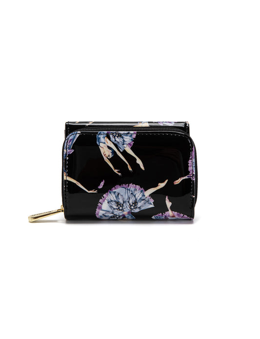 BALLERINA SML PATENT LEATHER WALLET WITH RFID- WSF4803