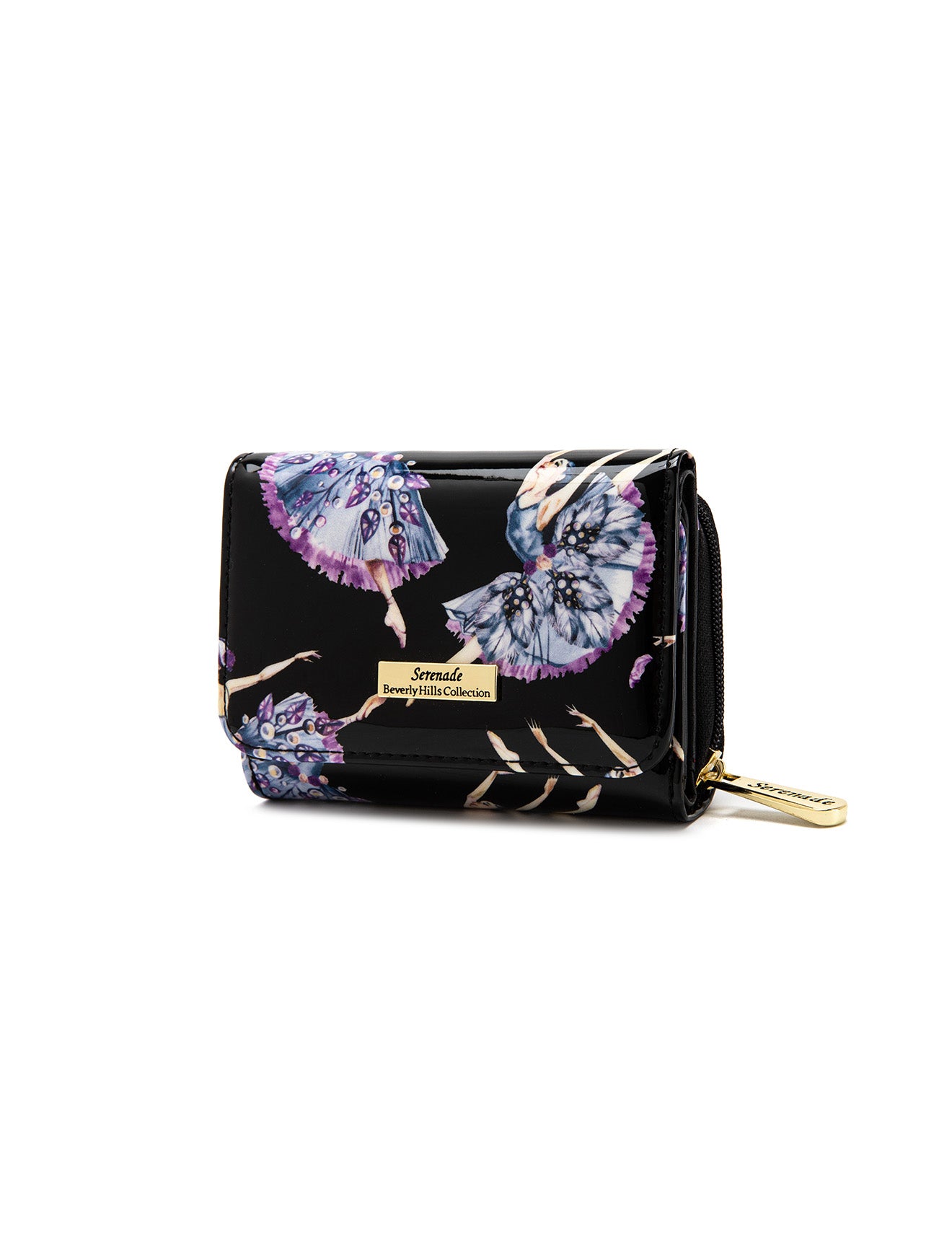 BALLERINA SML PATENT LEATHER WALLET WITH RFID- WSF4803