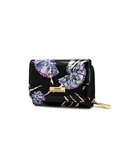 BALLERINA SML PATENT LEATHER WALLET WITH RFID- WSF4803