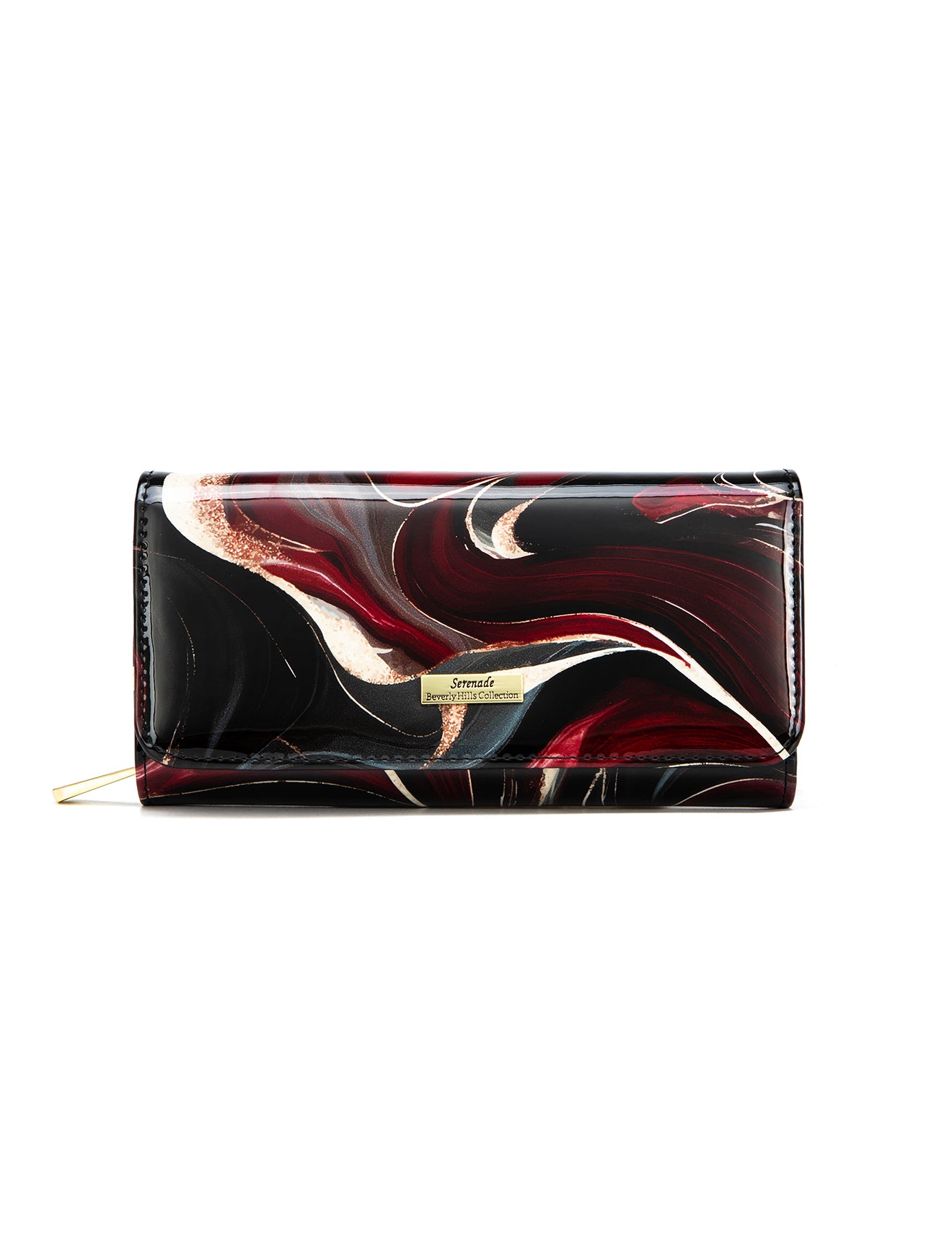 NEBULA LARGE  PATENT LEATHER WALLET WITH RFID- WSF4901- NEW IN