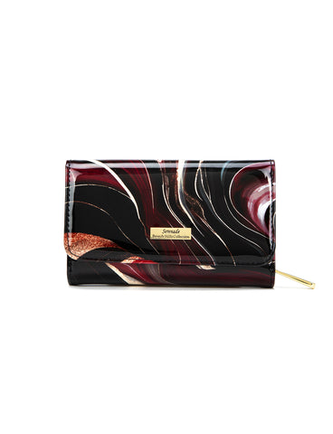 NEBULA MEDIUM PATENT LEATHER WALLET WITH RFID- WSF4902- NEW IN