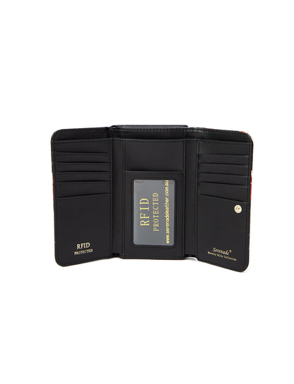 NEBULA MEDIUM PATENT LEATHER WALLET WITH RFID- WSF4902- NEW IN