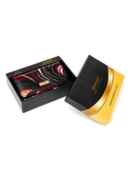 NEBULA MEDIUM PATENT LEATHER WALLET WITH RFID- WSF4902- NEW IN