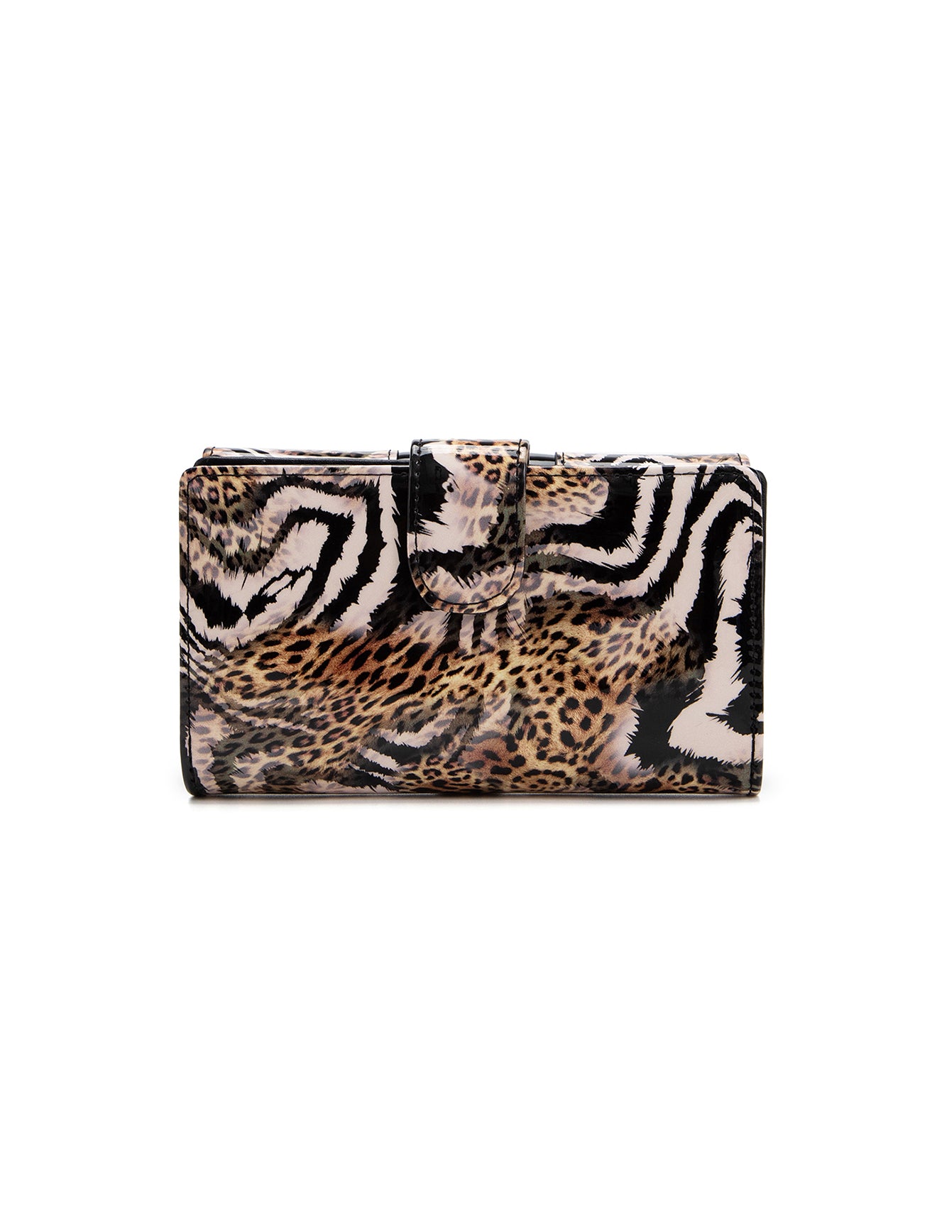 NALA MEDIUM PATENT LEATHER WALLET WITH RFID- WSF502