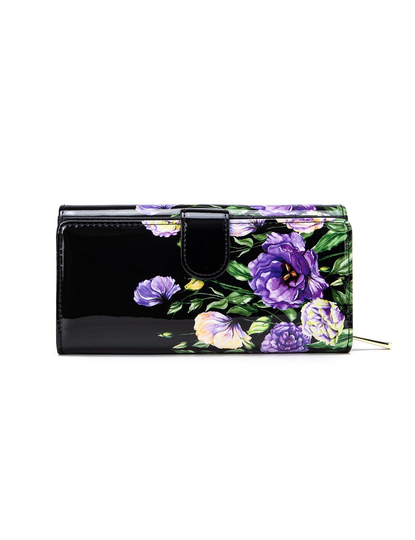 DIZZY LIZZY LARGE  PATENT LEATHER WALLET WITH RFID- WSF5101- NEW IN