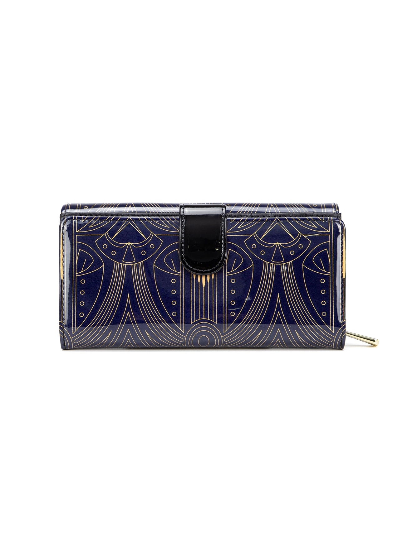 GATSBY LARGE  PATENT LEATHER WALLET WITH RFID- WSF5201- NEW IN