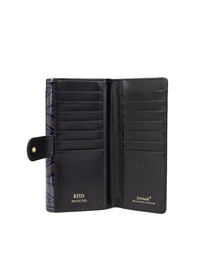 GATSBY LARGE  PATENT LEATHER WALLET WITH RFID- WSF5201- NEW IN