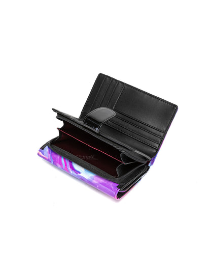 AURORA MEDIUM PATENT LEATHER WALLET WITH RFID - SPRING PASTELS