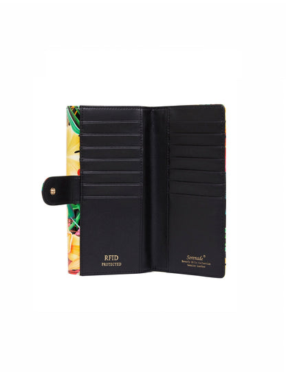 TOUCAN LGE RFID PATENT LEATHER WALLET- WSN3401-SALE