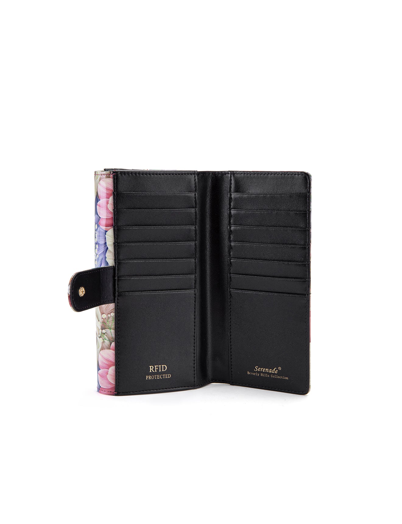ANGELIQUE LARGE LEATHER RFID WALLET-WSN5701- *