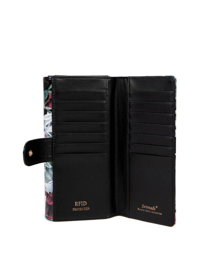 SUSANA LARGE LEATHER RFID WALLET- WSN7301- SALE