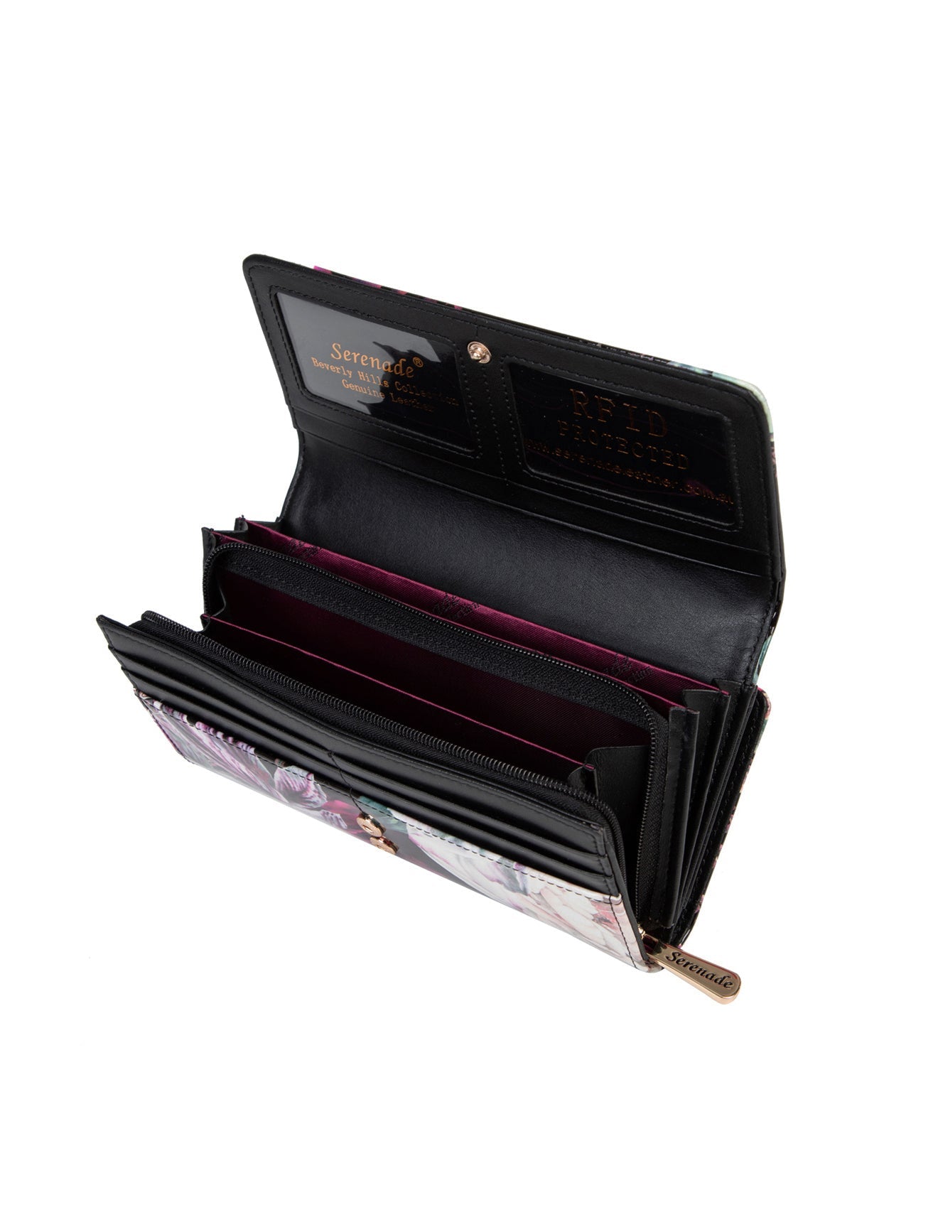 SUSANA LARGE LEATHER RFID WALLET- WSN7301- SALE