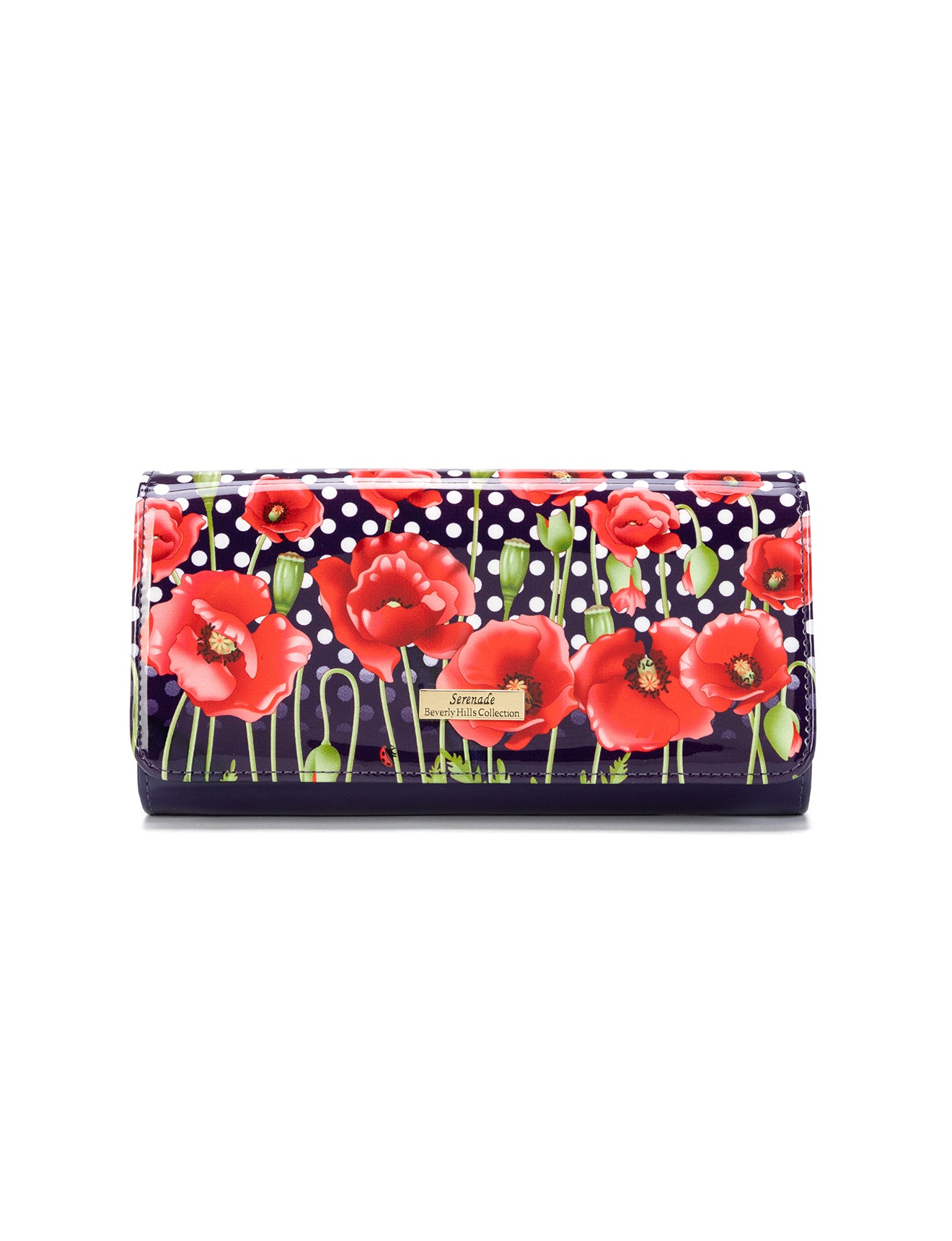 POPPY LARGE LEATHER RFID WALLET-WSN7901
