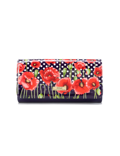 POPPY LARGE LEATHER RFID WALLET-WSN7901