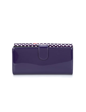 POPPY LARGE LEATHER RFID WALLET-WSN7901